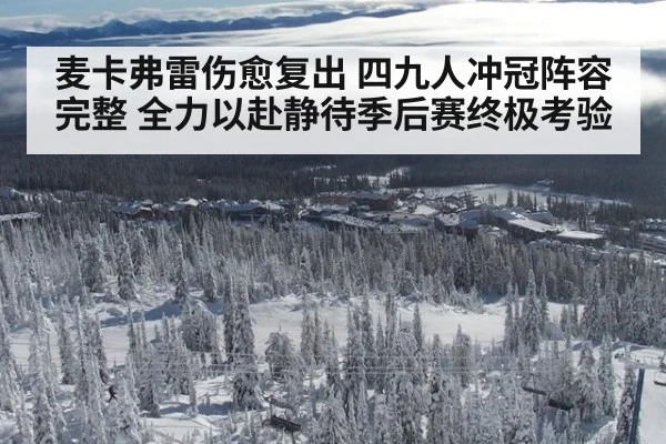 麦卡弗雷伤愈复出 四九人冲冠阵容完整 全力以赴静待季后赛终极考验